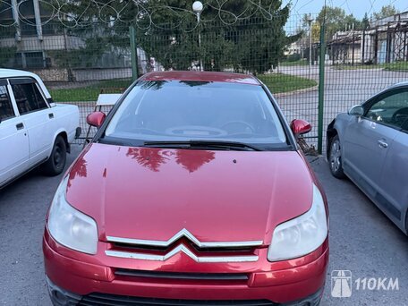 Citroen, C4, 1600, 109, бензин, хэтчбек, автомат, передний привод, среднее состояние, левый, красный, 220 000 ₽