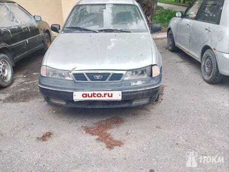 Daewoo, Nexia, 1500, 85, бензин, седан, механика, передний привод, среднее состояние, левый, серебряный, 100 000 ₽
